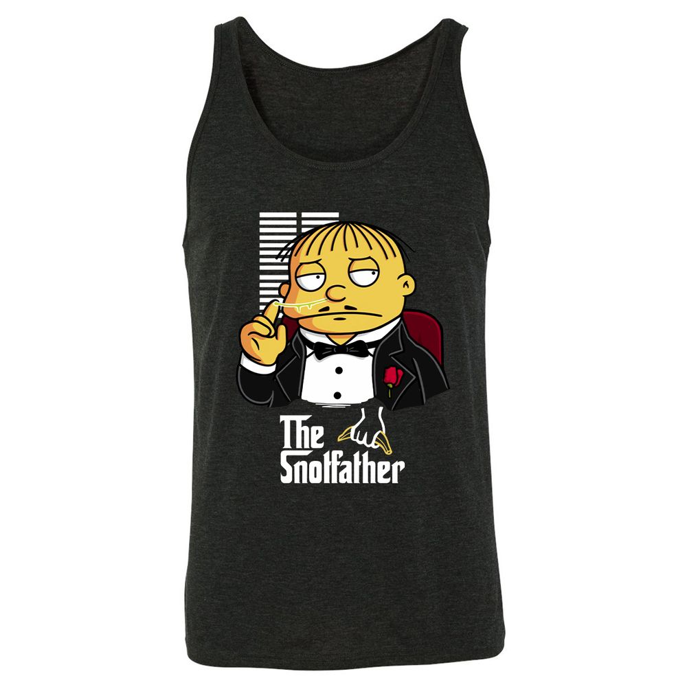 Unisex Jersey Tank - QGC47KEL - Charcoal Black Triblend - 5