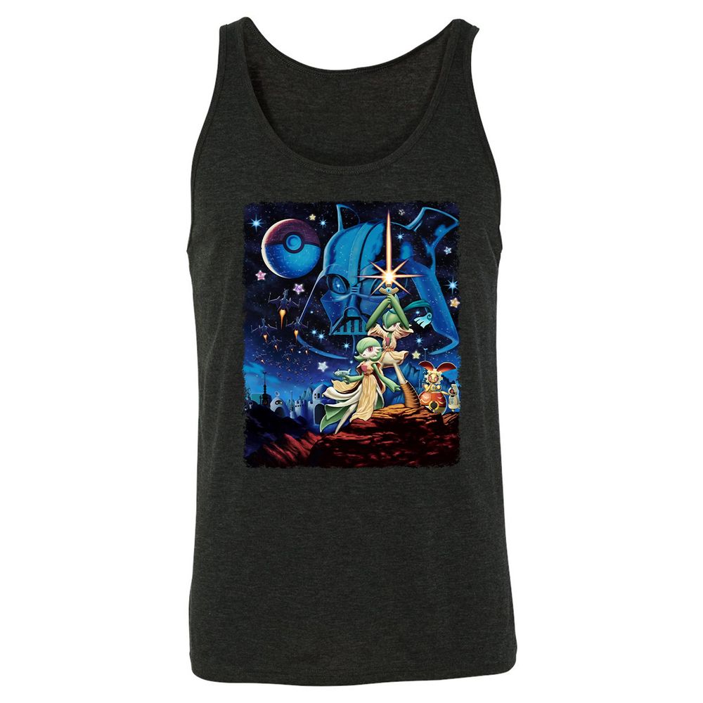 Unisex Jersey Tank - FSW8HMQ6 - Charcoal Black Triblend - 5