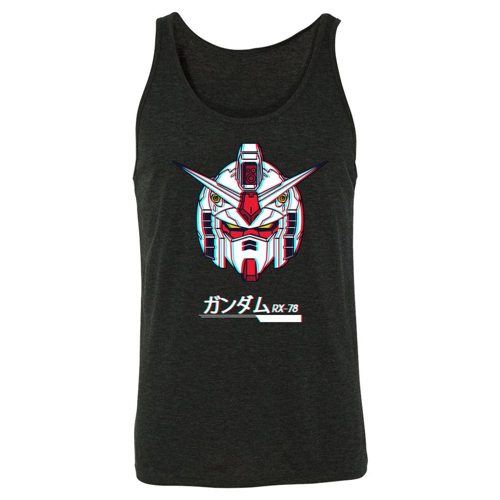 Unisex Jersey Tank - 6SAQEE9F - Charcoal Black Triblend - 5