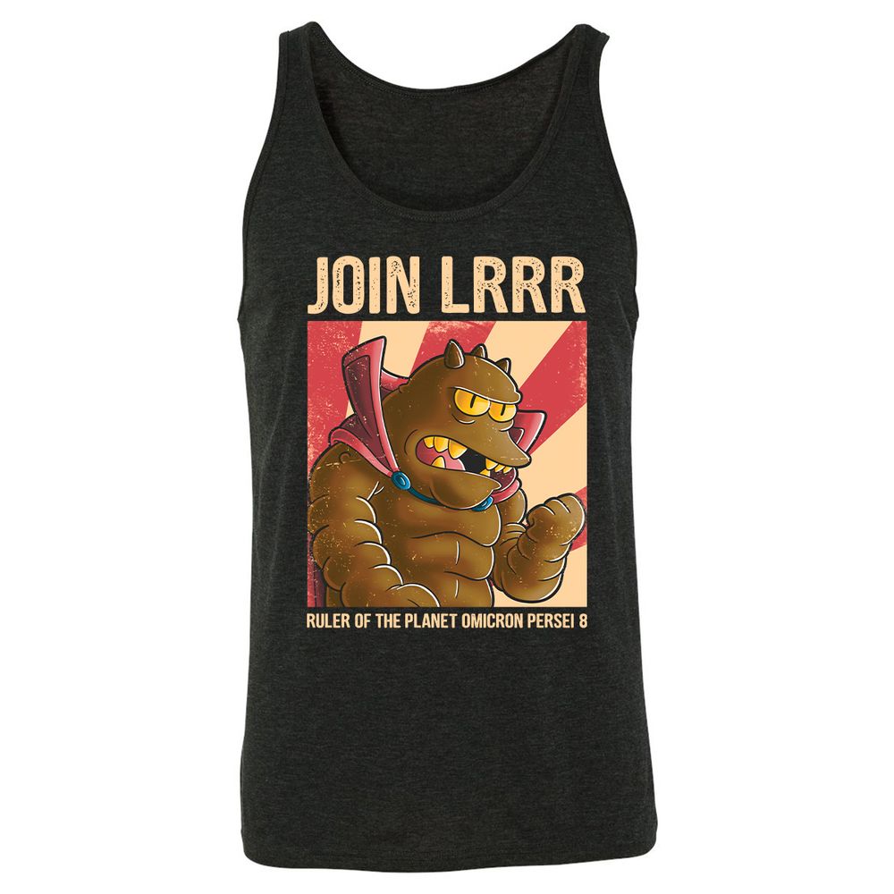 Unisex Jersey Tank - F7DZG11B - Charcoal Black Triblend - 5