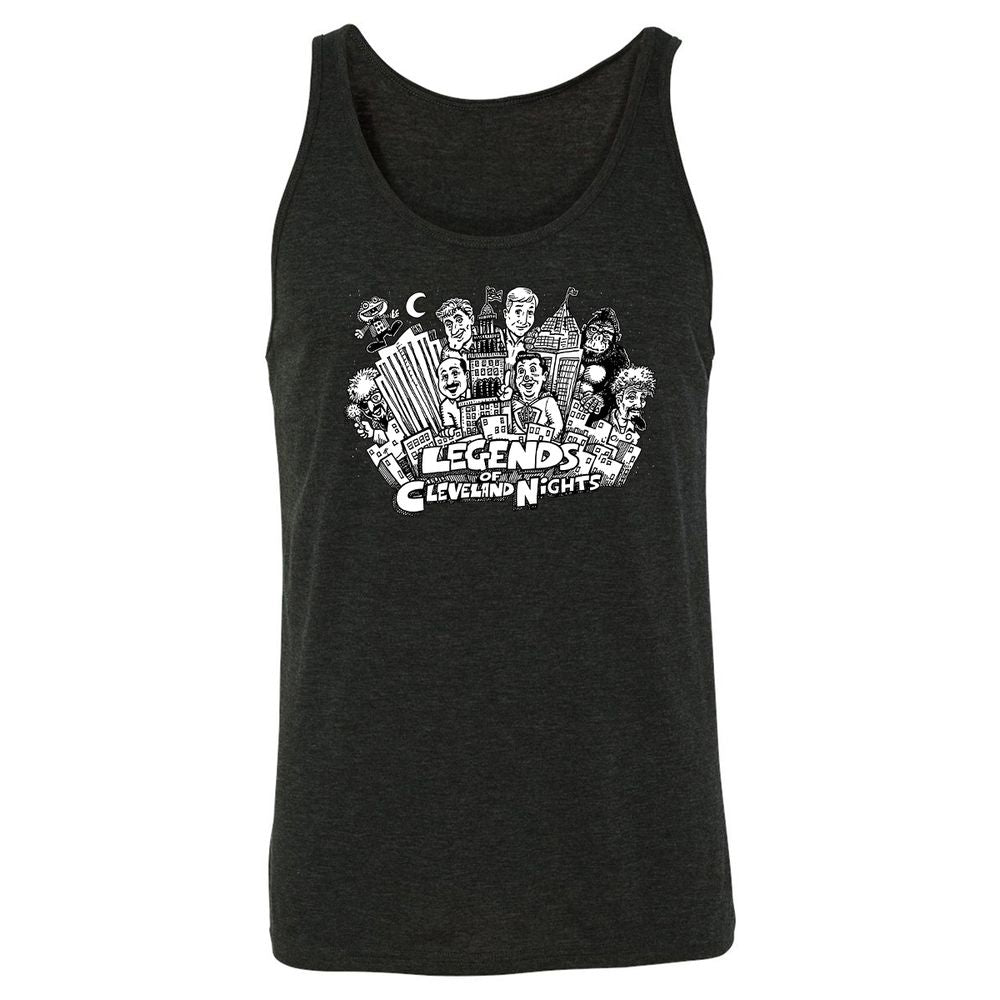 Unisex Jersey Tank - A6SVKBDV - Charcoal Black Triblend - 5