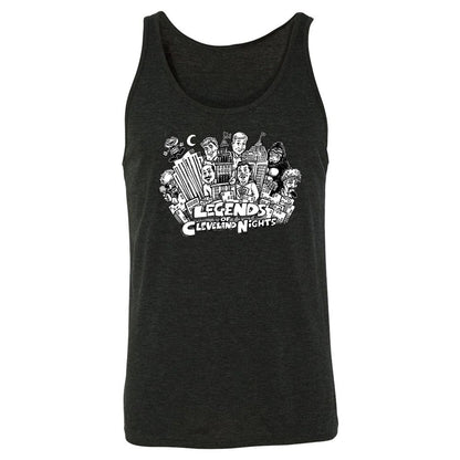 Unisex Jersey Tank - A6SVKBDV - Charcoal Black Triblend - 5