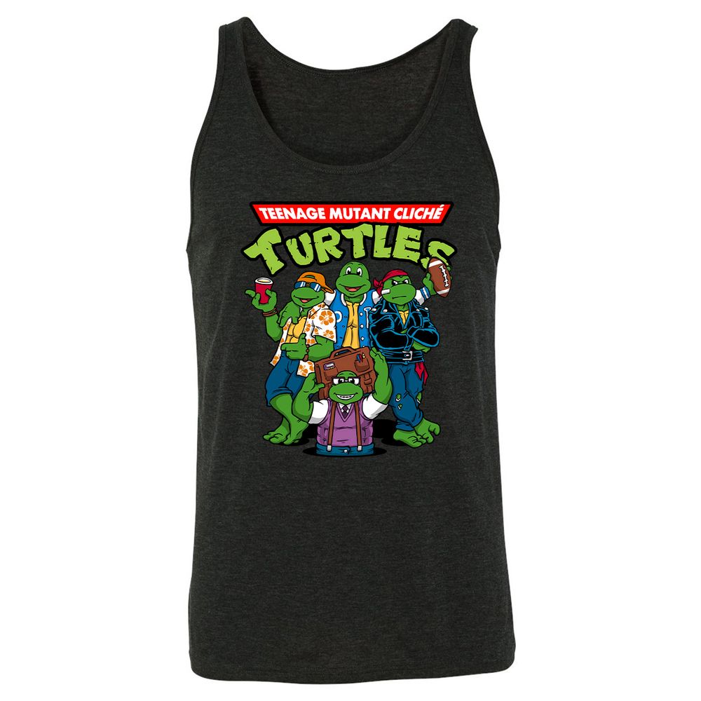 Unisex Jersey Tank - CEAPQE5V - Charcoal Black Triblend - 5