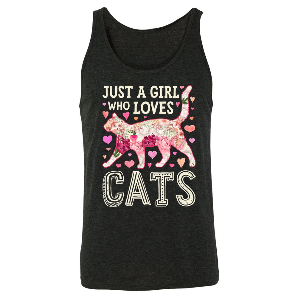 Unisex Jersey Tank - UXBHLBR6 - Charcoal Black Triblend - 5