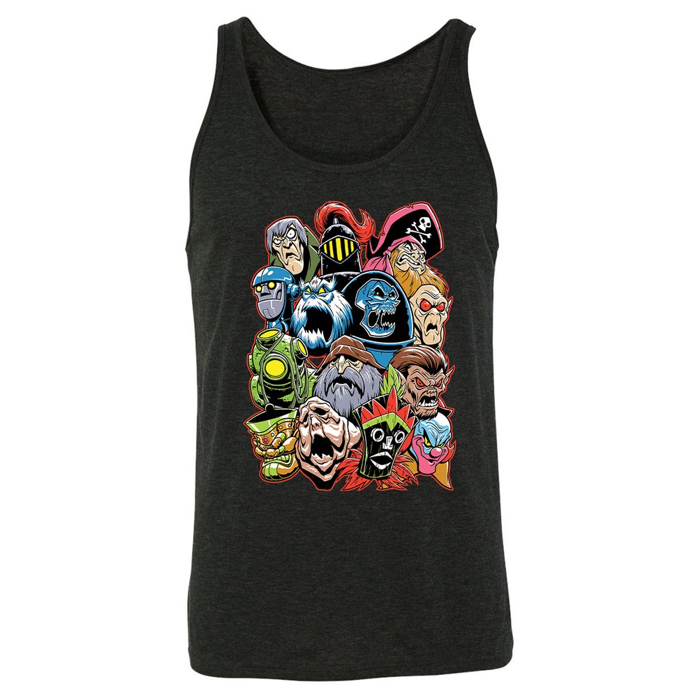Unisex Jersey Tank - 4ZVSM5ZN - Charcoal Black Triblend - 5