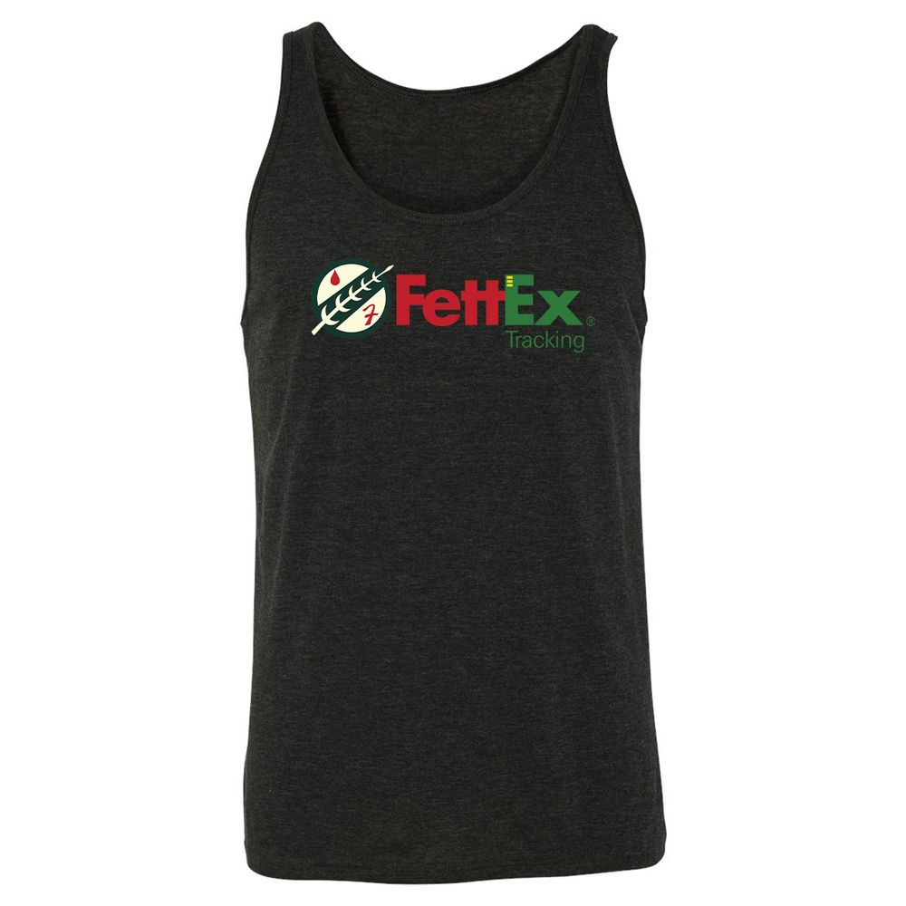 Unisex Jersey Tank - XFZR6U7Y - Charcoal Black Triblend - 5