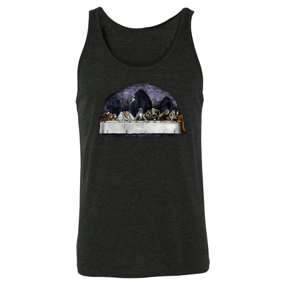 Unisex Jersey Tank - BDBRNR14 - Charcoal Black Triblend - 5