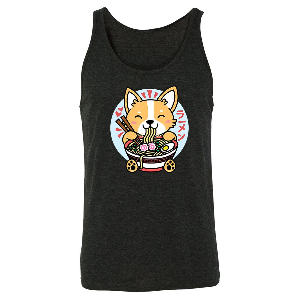 Unisex Jersey Tank - WSKQQU7X - Charcoal Black Triblend - 5