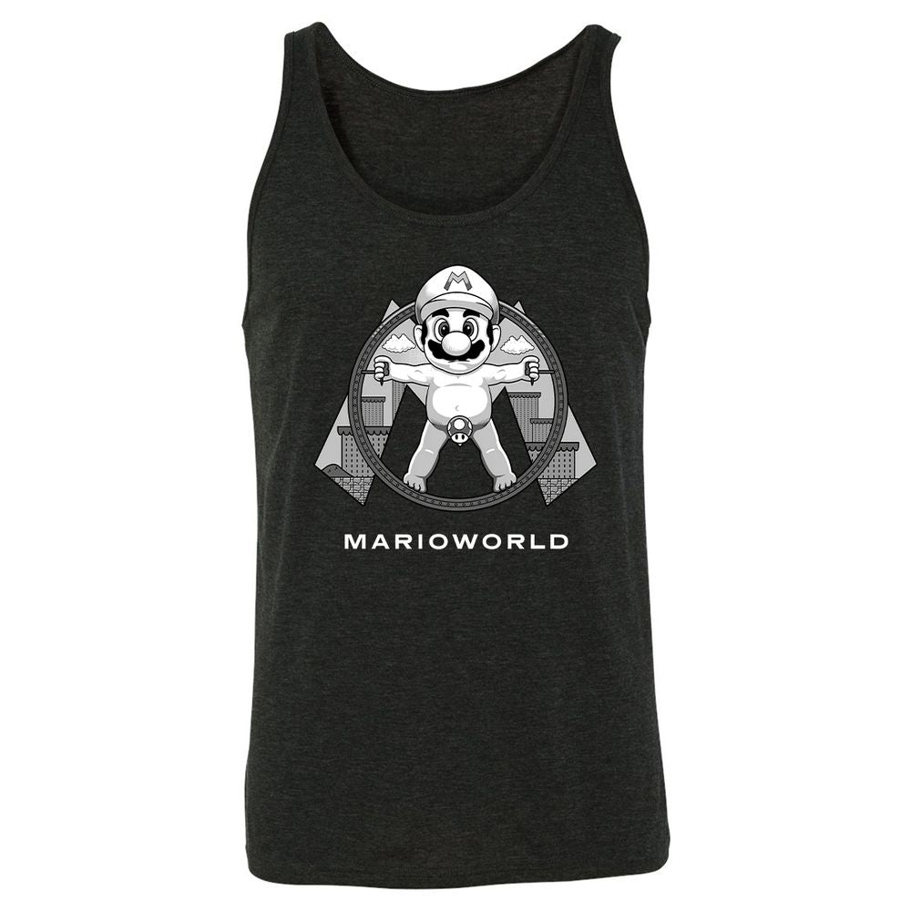 Unisex Jersey Tank - G7YWAB97 - Charcoal Black Triblend - 5