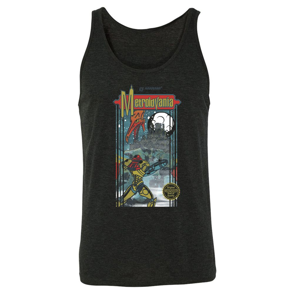 Unisex Jersey Tank - UWCT3SC8 - Charcoal Black Triblend - 5