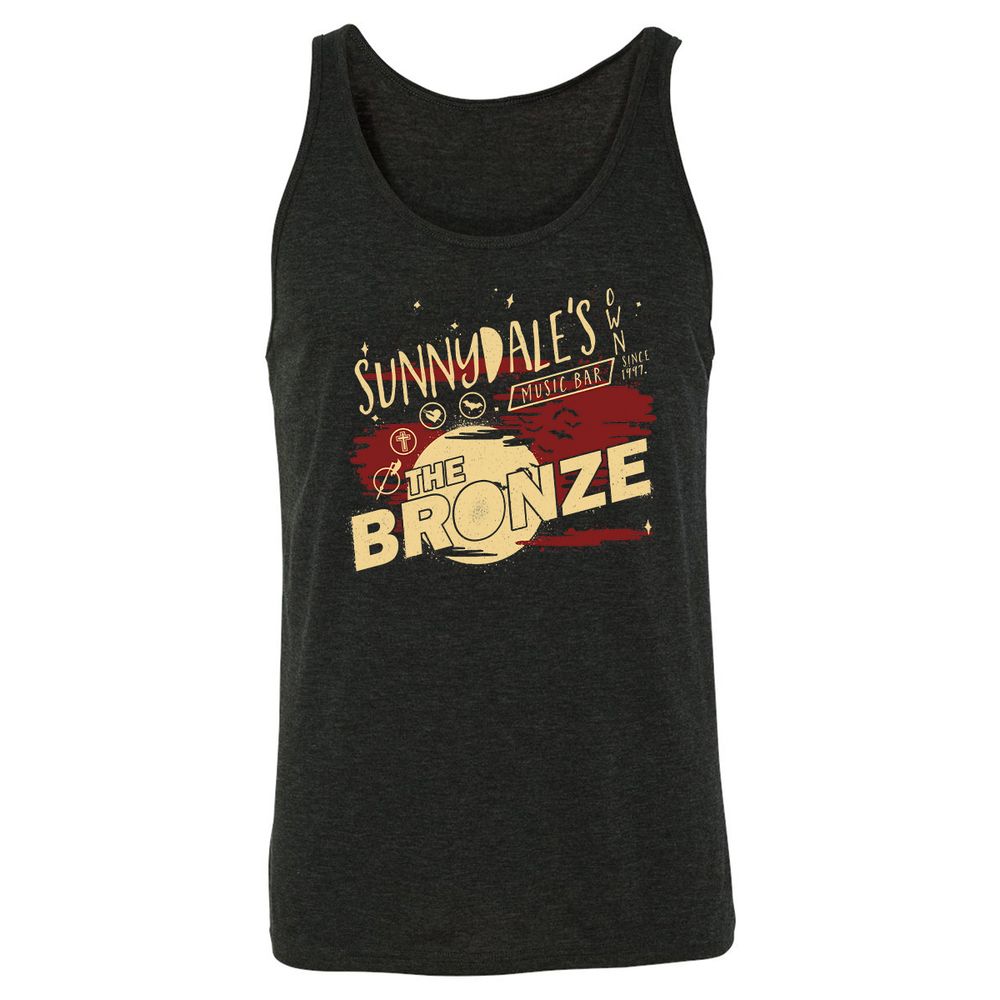 Unisex Jersey Tank - 1P3MYGFL - Charcoal Black Triblend - 5