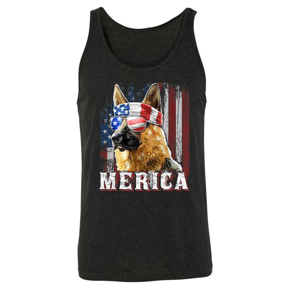 Unisex Jersey Tank - BFM31KB9 - Charcoal Black Triblend - 5