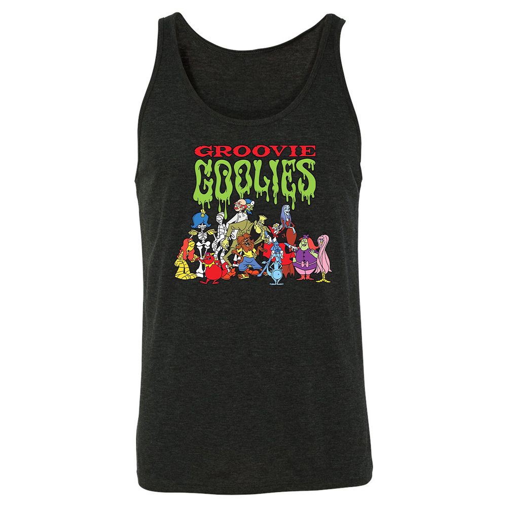 Unisex Jersey Tank - 7KP3MXAE - Charcoal Black Triblend - 5