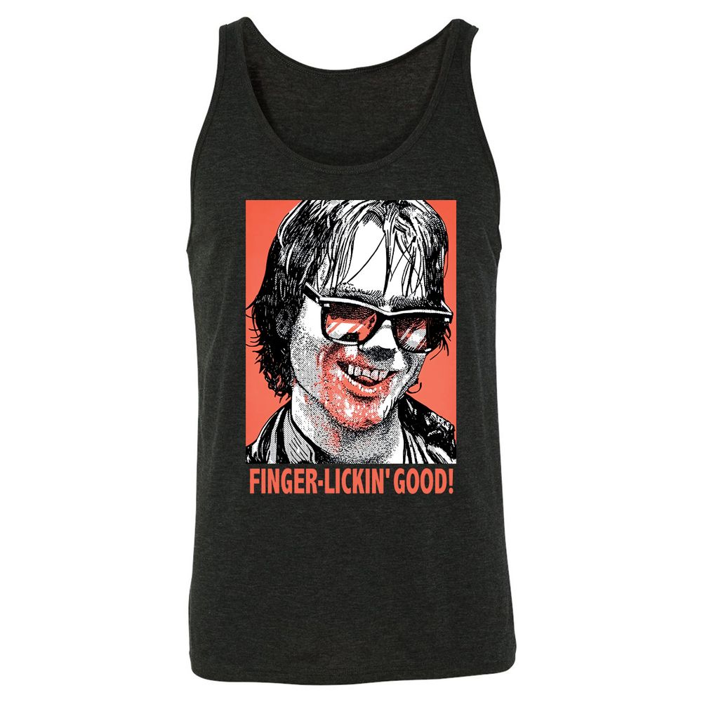 Unisex Jersey Tank - 968DJWHL - Charcoal Black Triblend - 5