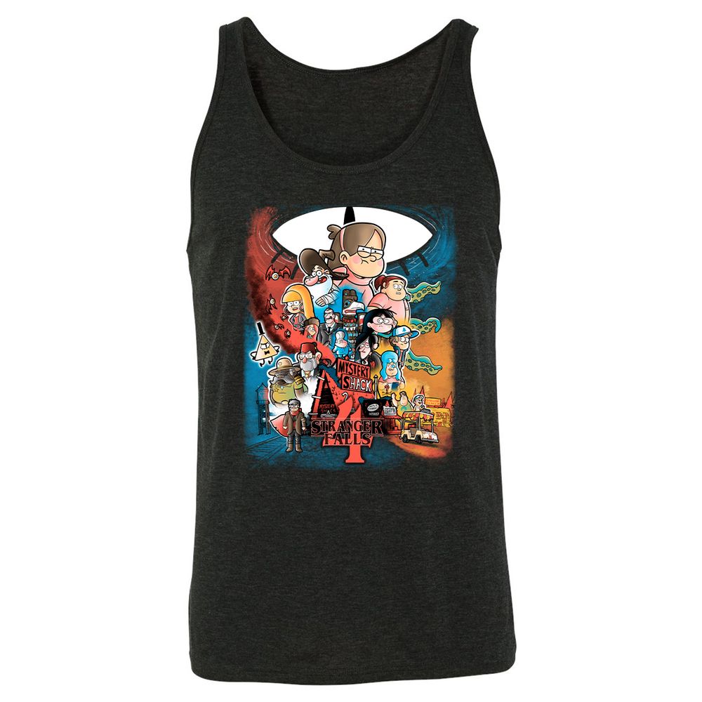 Unisex Jersey Tank - FD8GGYBC - Charcoal Black Triblend - 5