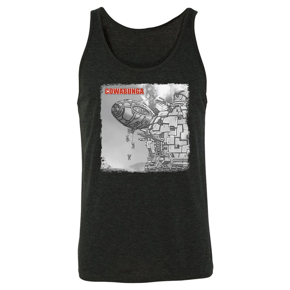 Unisex Jersey Tank - ZRAH8MVT - Charcoal Black Triblend - 5