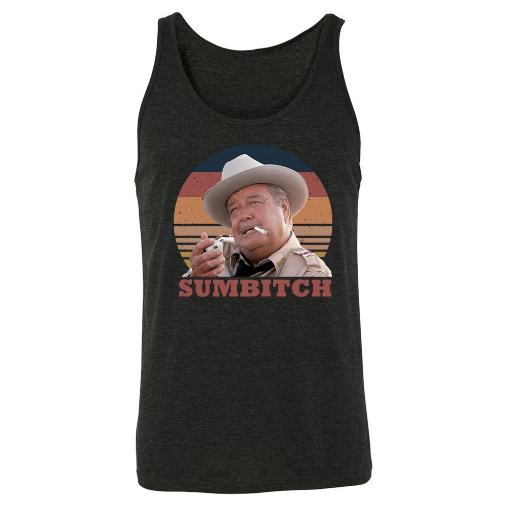 Unisex Jersey Tank - E7GZVU9D - Charcoal Black Triblend - 5