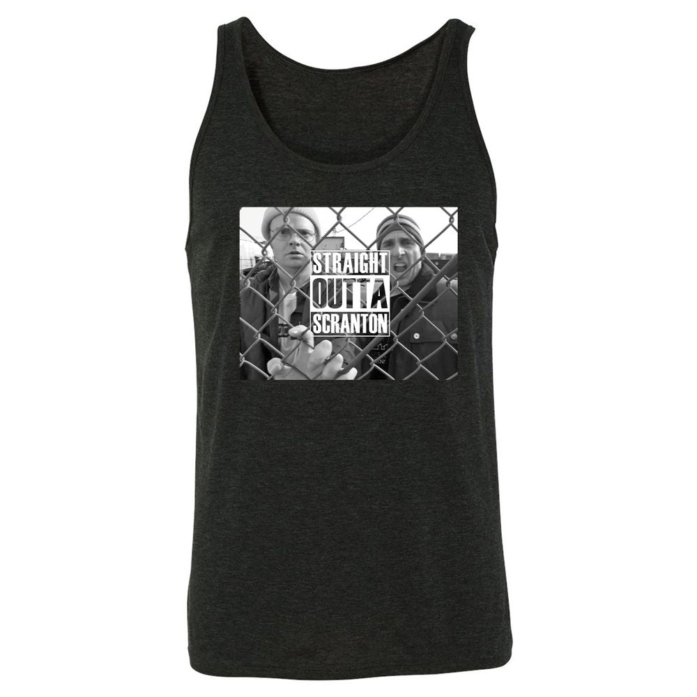 Unisex Jersey Tank - D5R9P8AV - Charcoal Black Triblend - 5