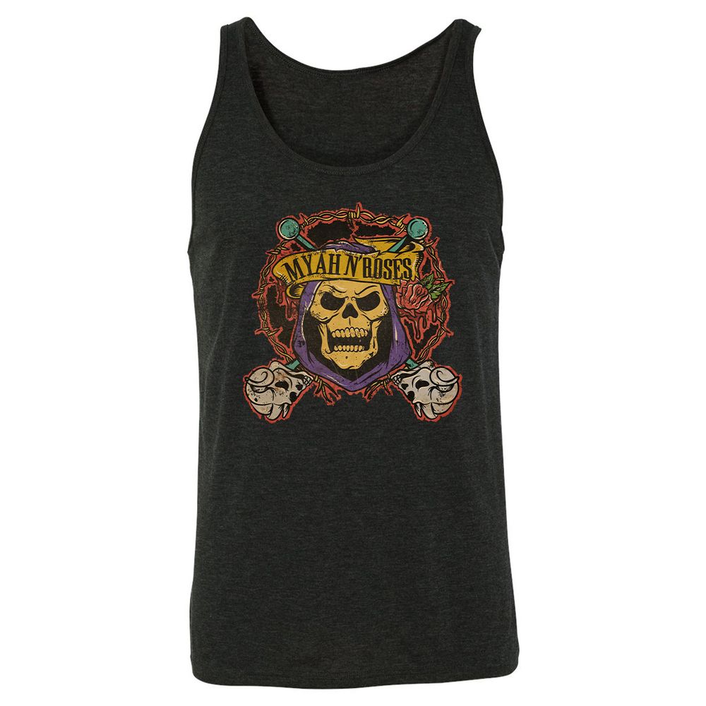 Unisex Jersey Tank - PW8YL4P9 - Charcoal Black Triblend - 5