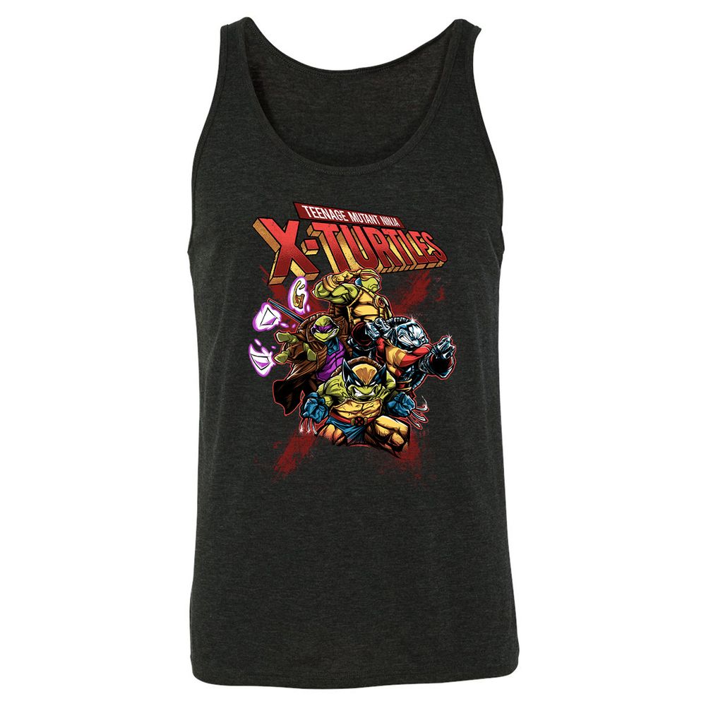 Unisex Jersey Tank - 3EMT19AT - Charcoal Black Triblend - 5