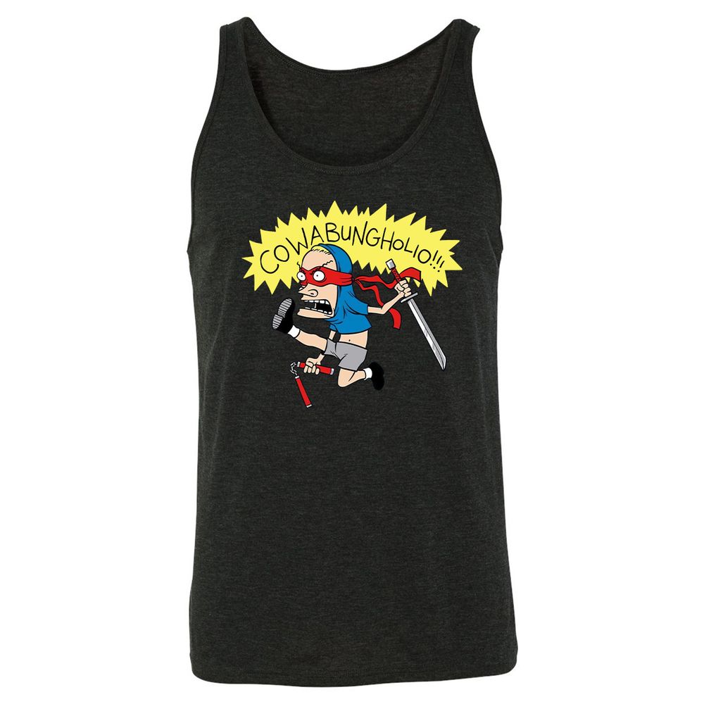 Unisex Jersey Tank - CL18E638 - Charcoal Black Triblend - 5