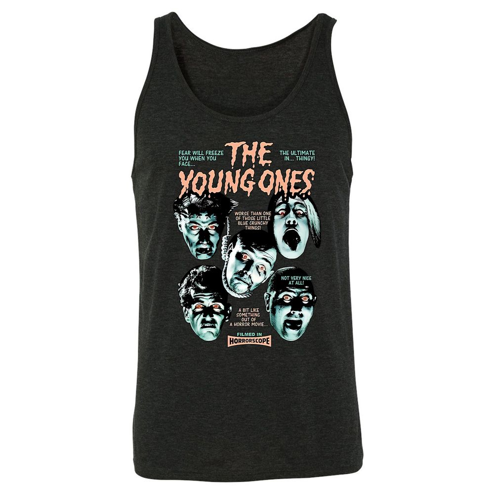 Unisex Jersey Tank - 32Q5HH9L - Charcoal Black Triblend - 5