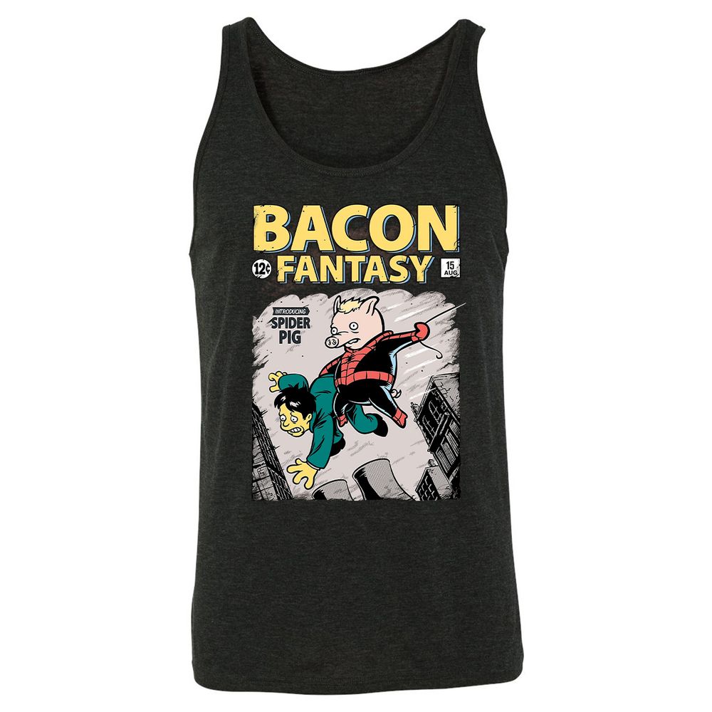 Unisex Jersey Tank - E6S62BST - Charcoal Black Triblend - 5