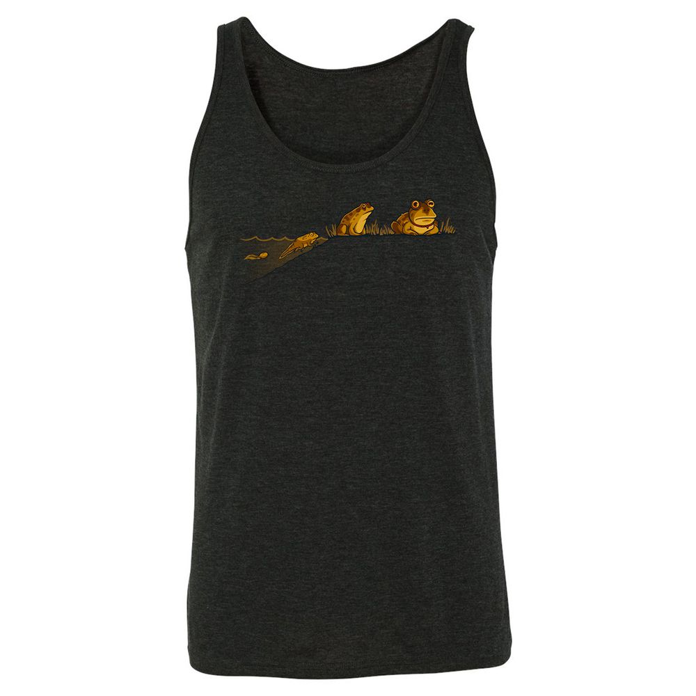 Unisex Jersey Tank - 9XME7N68 - Charcoal Black Triblend - 5