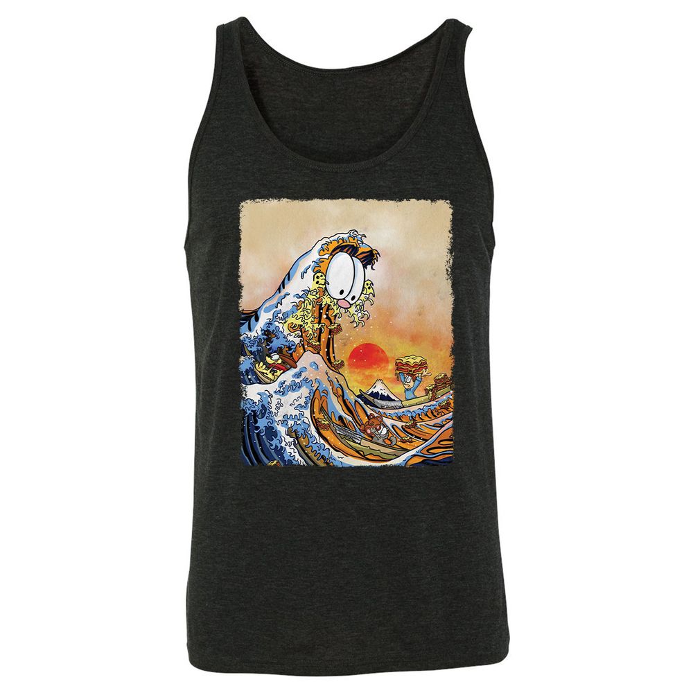 Unisex Jersey Tank - 8TVM7NDP - Charcoal Black Triblend - 5