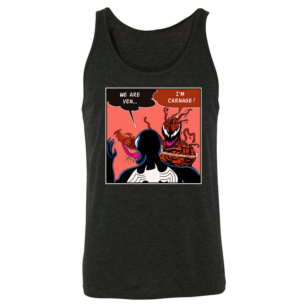 Unisex Jersey Tank - UEGLUTA7 - Charcoal Black Triblend - 5