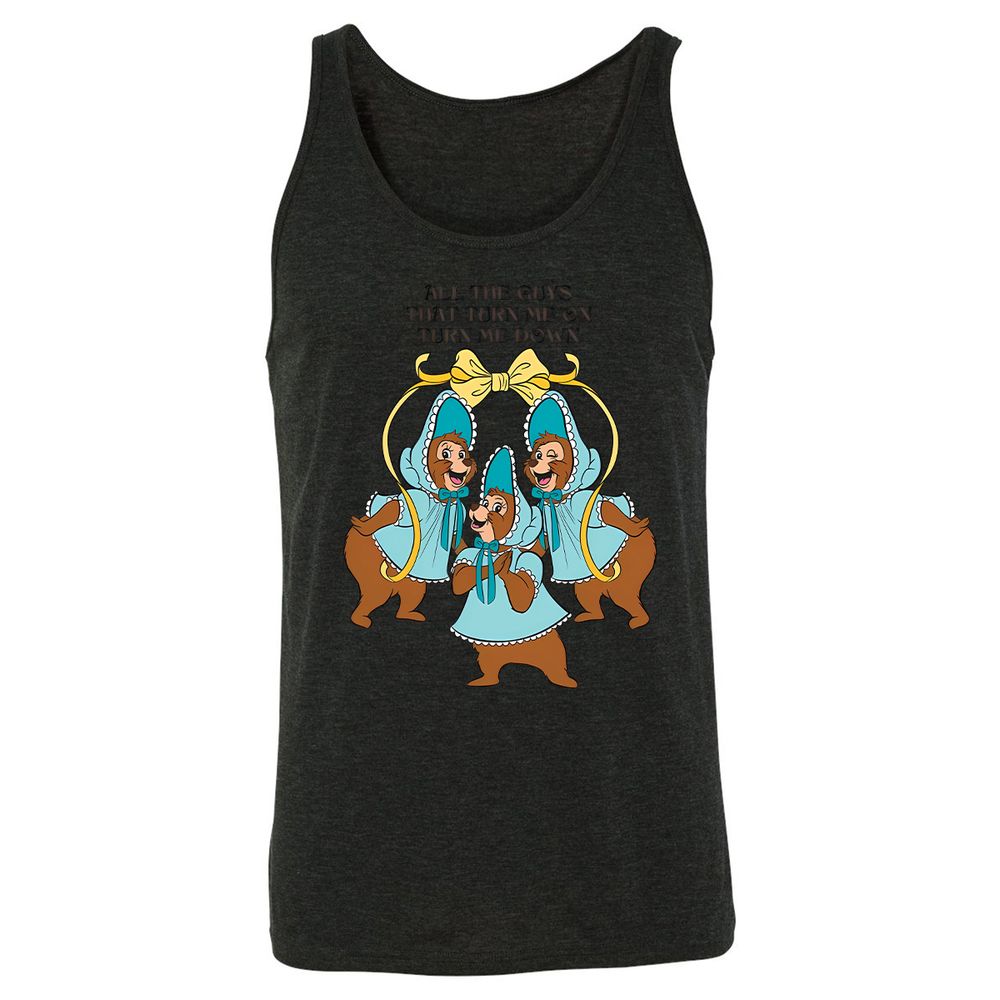Unisex Jersey Tank - JDCEJZKP - Charcoal Black Triblend - 5