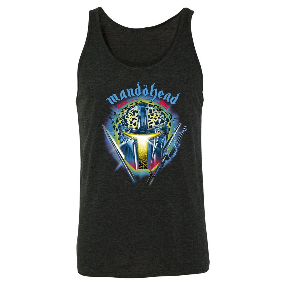 Unisex Jersey Tank - G2EVN2AC - Charcoal Black Triblend - 5