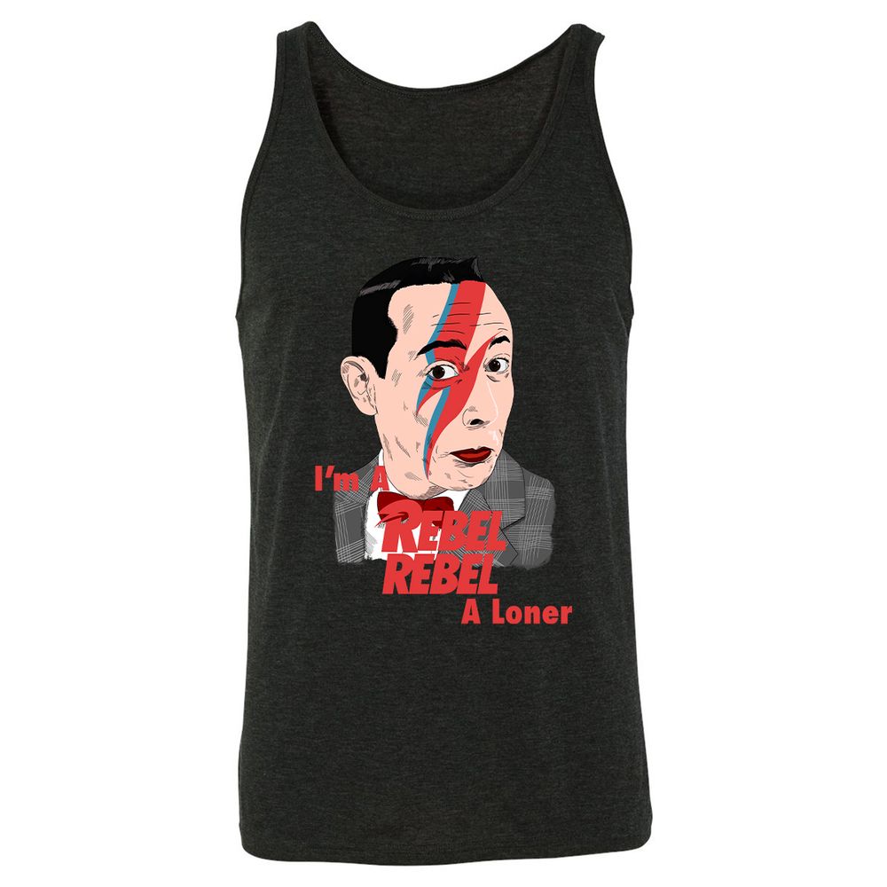 Unisex Jersey Tank - H7H4UV7B - Charcoal Black Triblend - 5