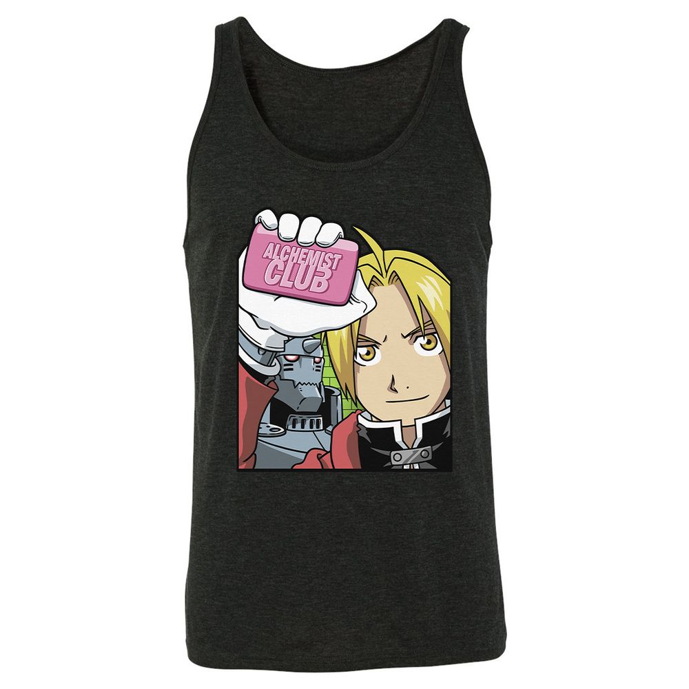 Unisex Jersey Tank - XTUH3TEL - Charcoal Black Triblend - 5