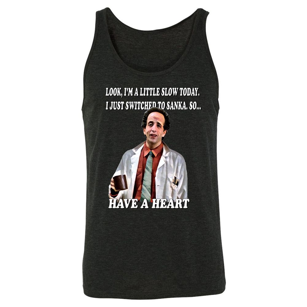 Unisex Jersey Tank - P959PWUD - Charcoal Black Triblend - 5