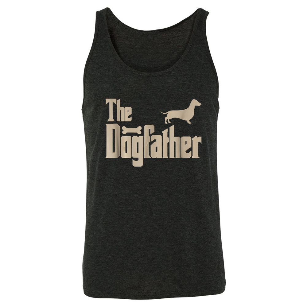 Unisex Jersey Tank - 81JMWH6H - Charcoal Black Triblend - 5