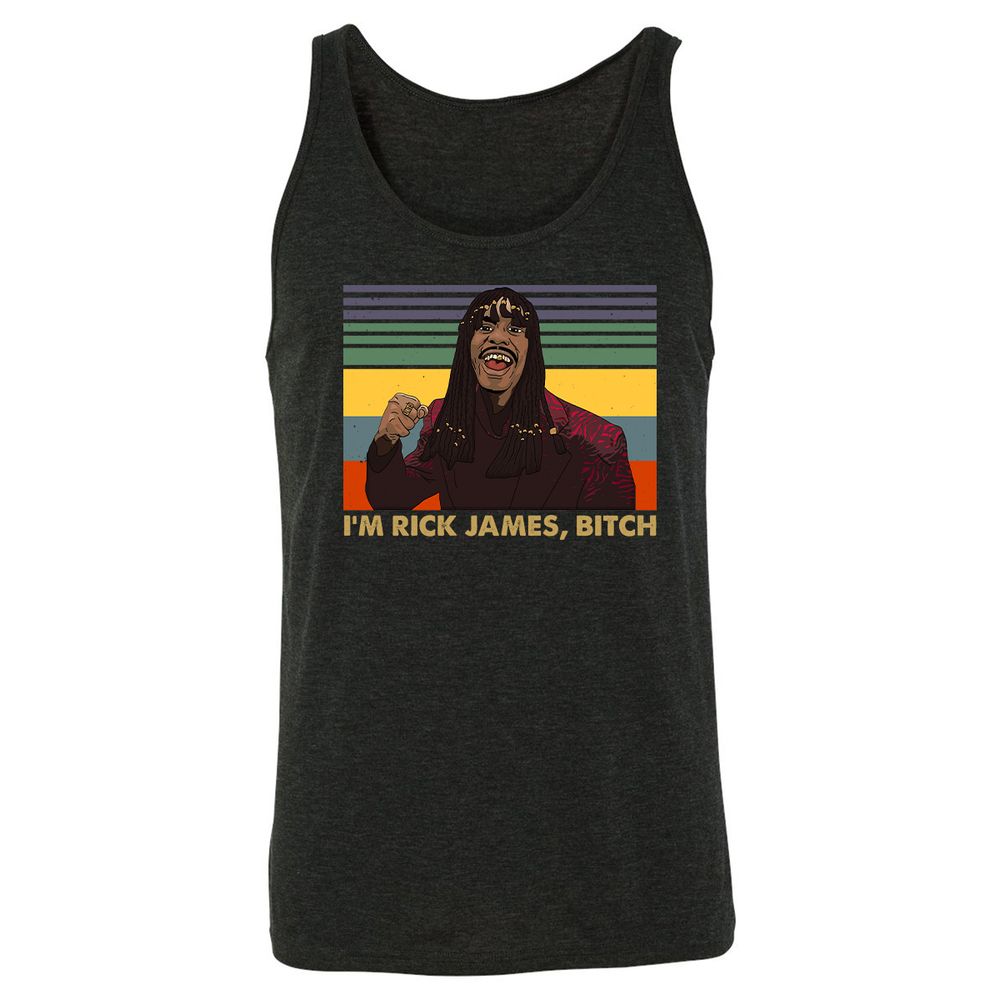 Unisex Jersey Tank - N4825ZA8 - Charcoal Black Triblend - 5
