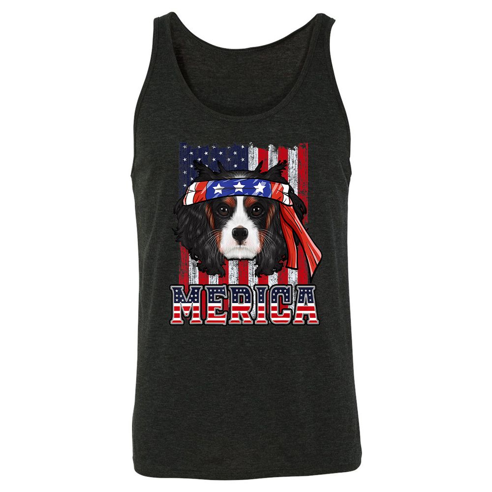 Unisex Jersey Tank - 6CBTEYKF - Charcoal Black Triblend - 5