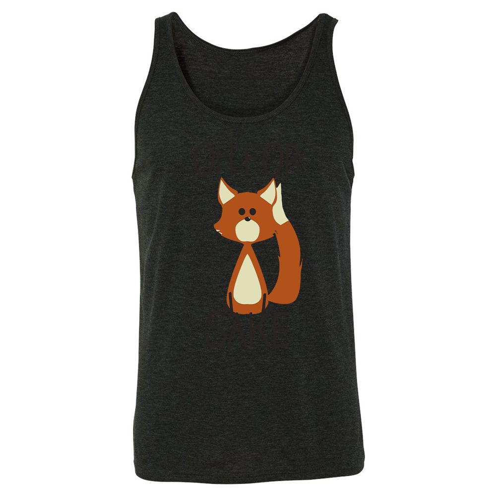 Unisex Jersey Tank - 4QUQG7D4 - Charcoal Black Triblend - 5