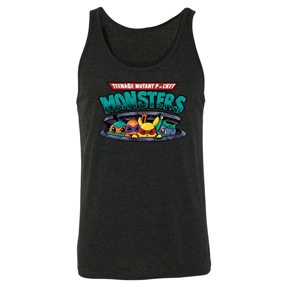 Unisex Jersey Tank - 7WDT3AWZ - Charcoal Black Triblend - 5