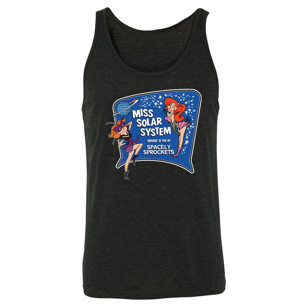 Unisex Jersey Tank - CG4UU661 - Charcoal Black Triblend - 5