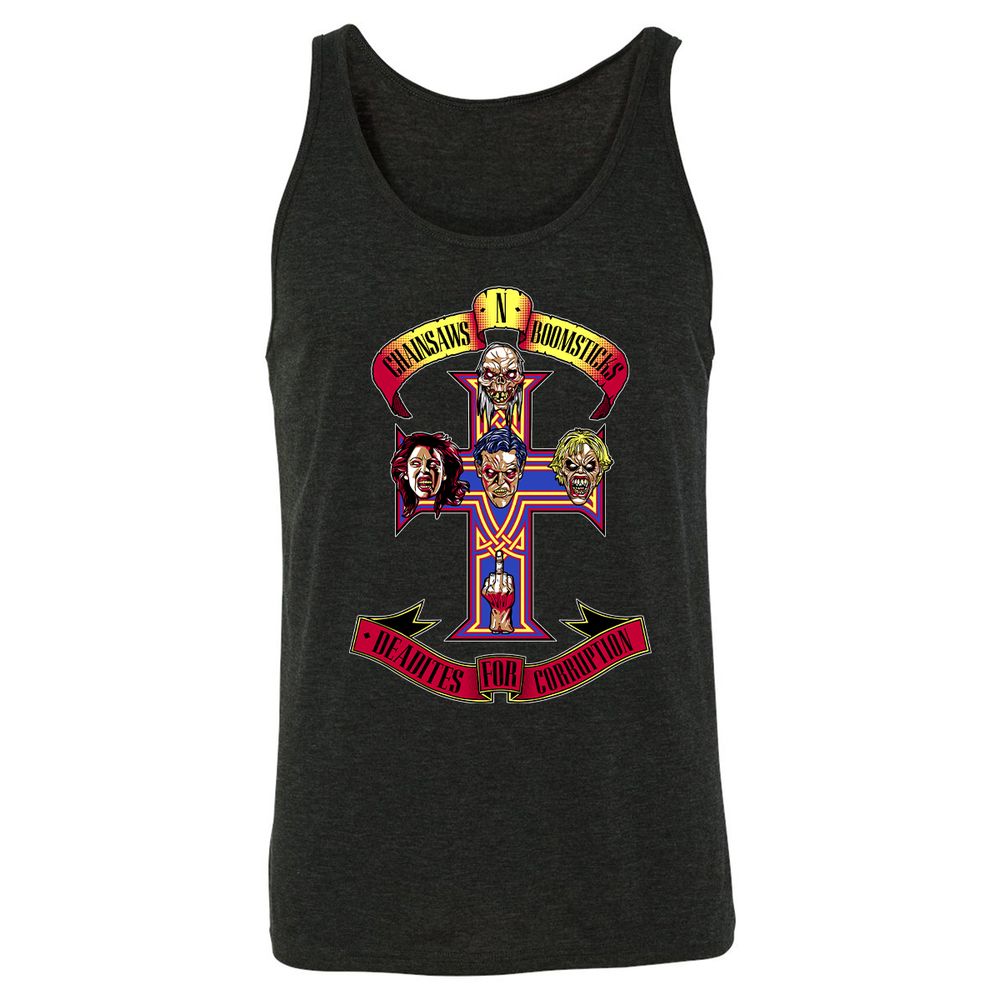 Unisex Jersey Tank - RBK5R8WM - Charcoal Black Triblend - 5