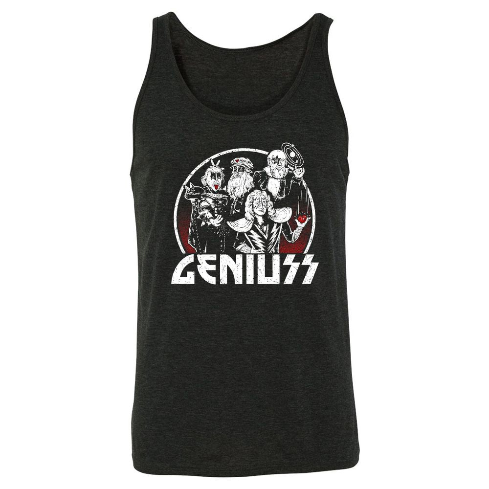 Unisex Jersey Tank - 1LMCLN7M - Charcoal Black Triblend - 5
