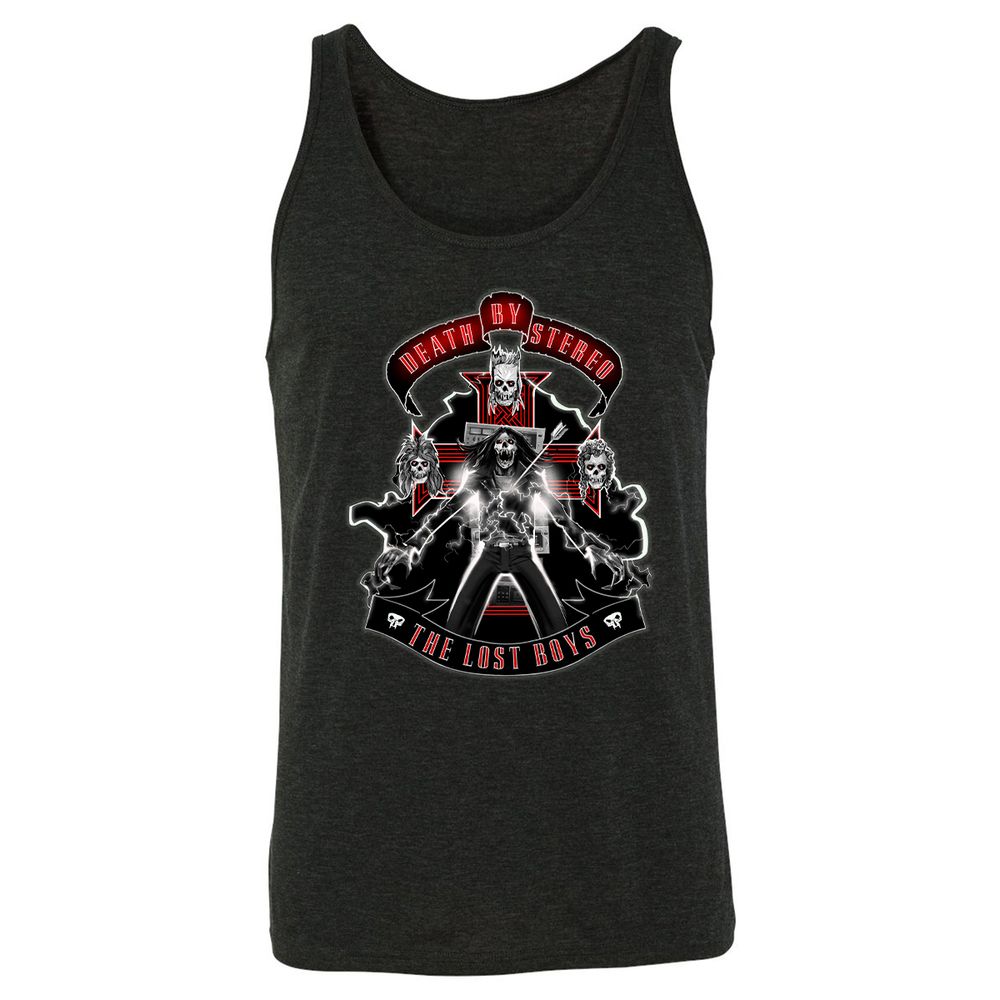 Unisex Jersey Tank - LTPKAQKB - Charcoal Black Triblend - 5