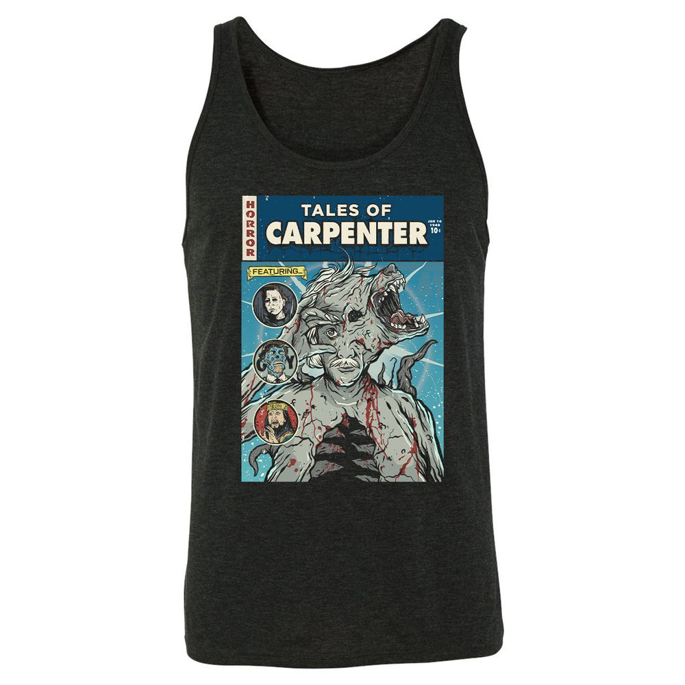 Unisex Jersey Tank - 9E9PGE6E - Charcoal Black Triblend - 5