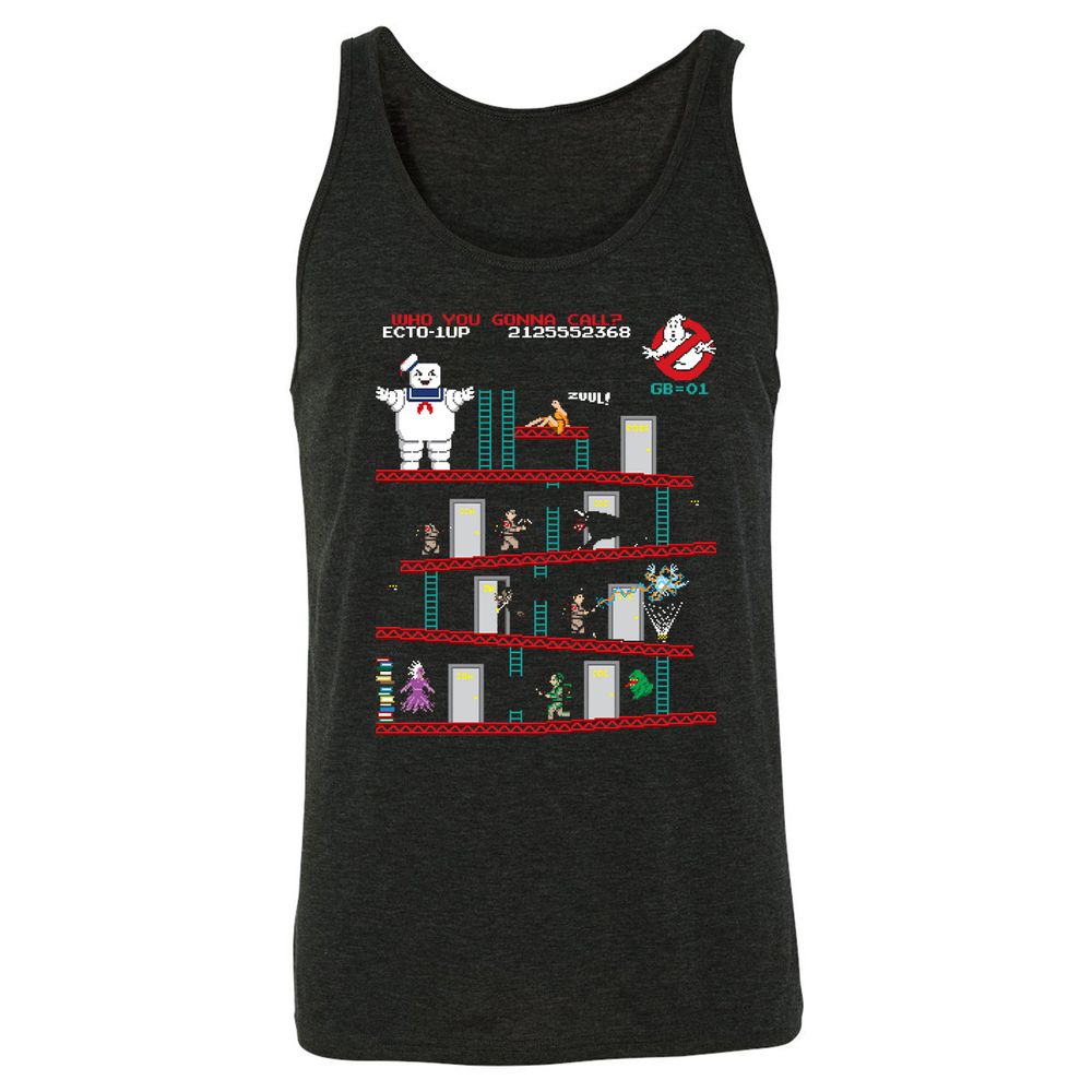 Unisex Jersey Tank - WXGD83VL - Charcoal Black Triblend - 5