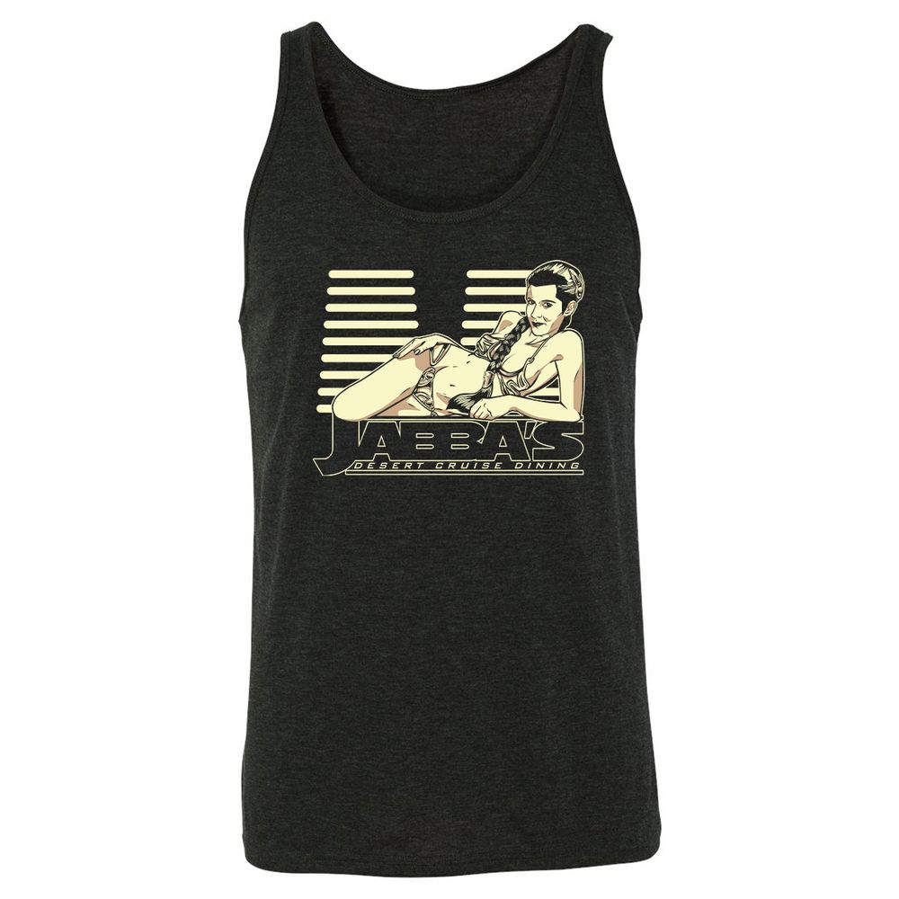 Unisex Jersey Tank - 7XMW8NVL - Charcoal Black Triblend - 5