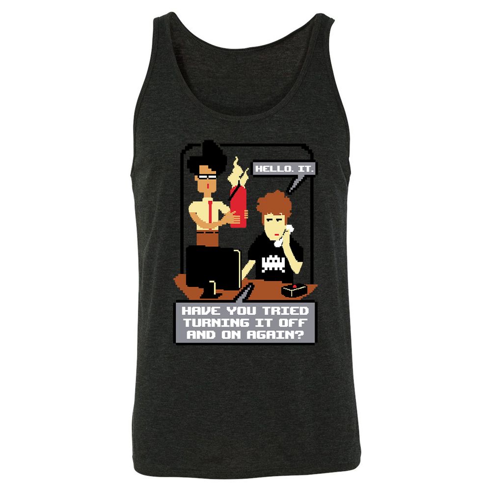 Unisex Jersey Tank - 2VDKFLNC - Charcoal Black Triblend - 5