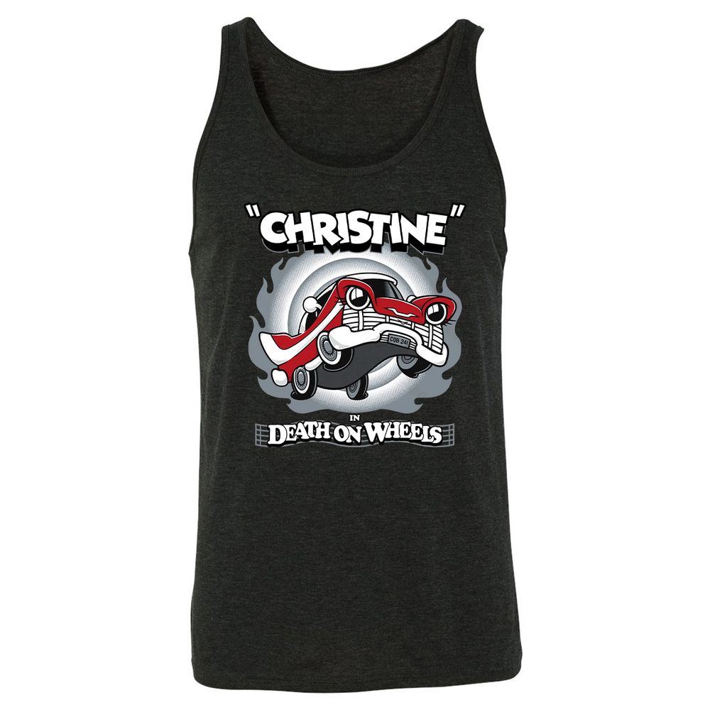 Unisex Jersey Tank - UQTJAKSM - Charcoal Black Triblend - 5