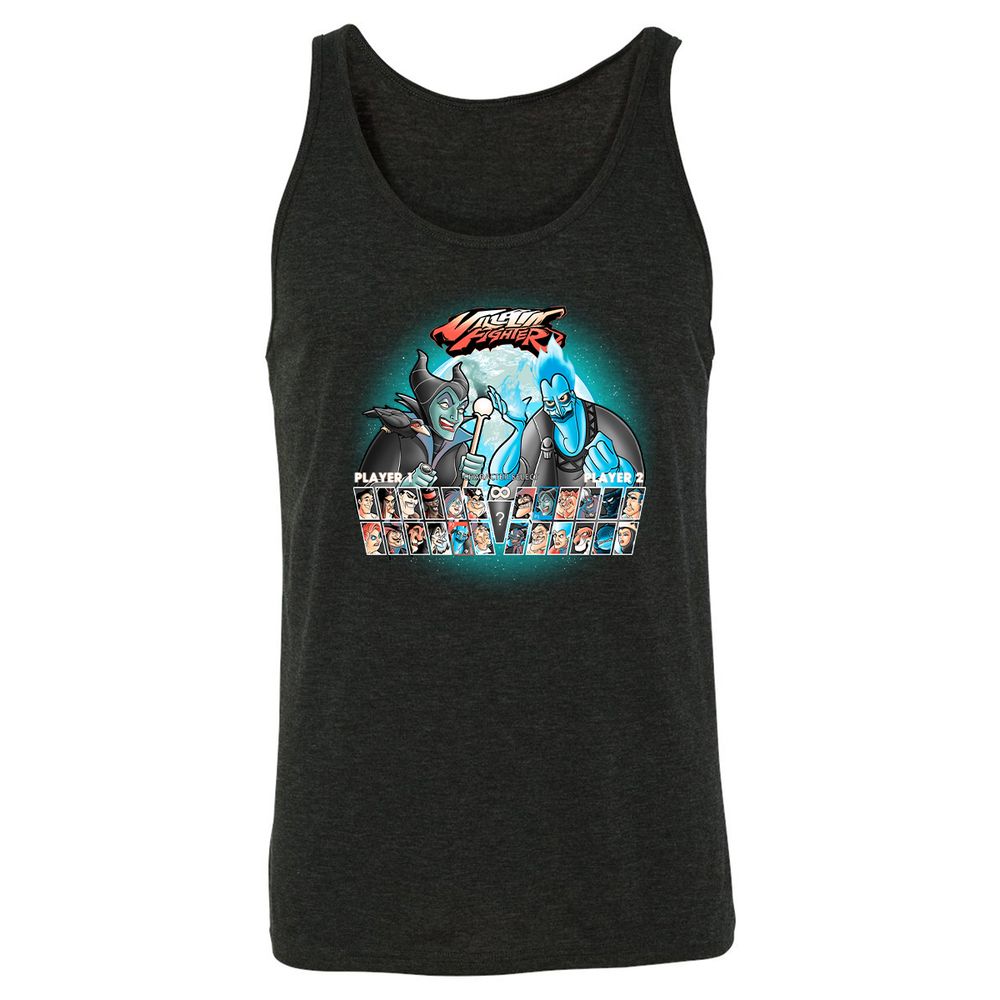 Unisex Jersey Tank - R58QAHPS - Charcoal Black Triblend - 5